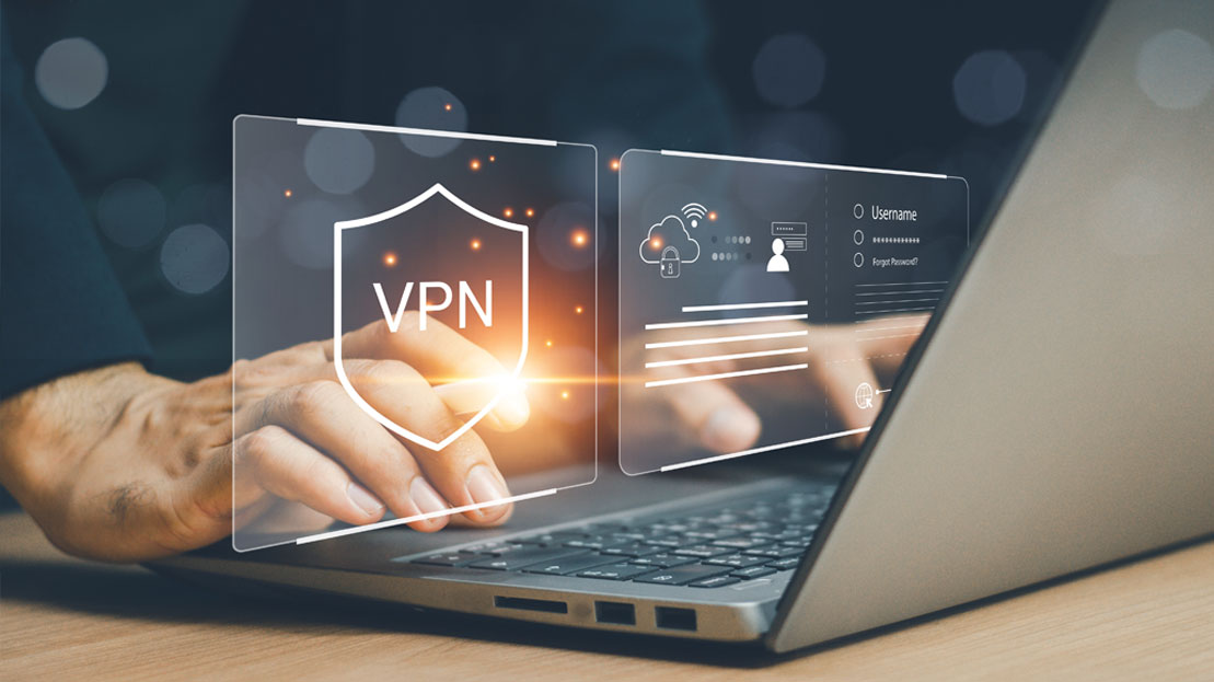 Ilustración sobre el uso de una VPN gratuita y los riesgos para la privacidad y la seguridad de datos en autónomos y pymes
