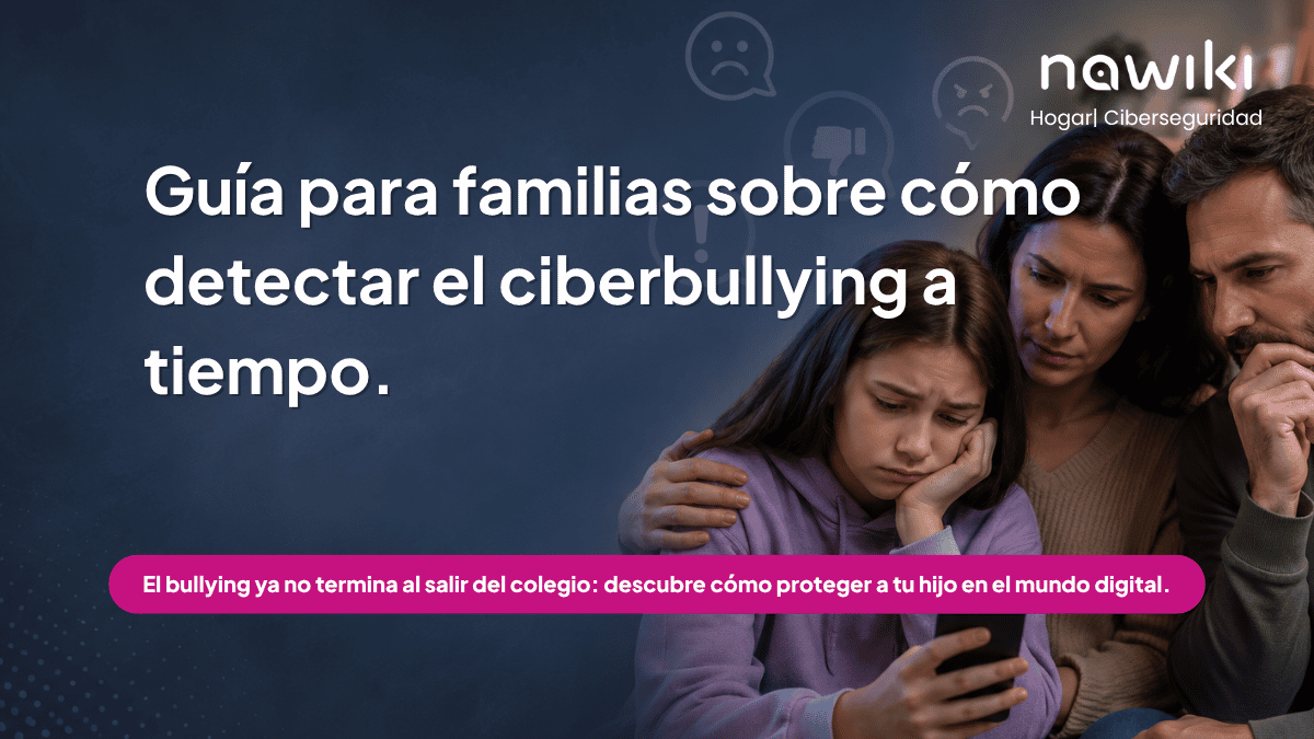 Madre e hija hablando sobre cómo detectar el ciberacoso escolar y proteger a menores en internet